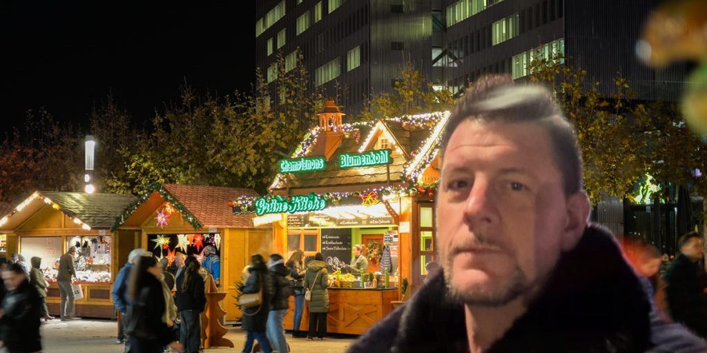 Uomo spende 300 euro in 3 ore al mercato di Natale di Düsseldorf