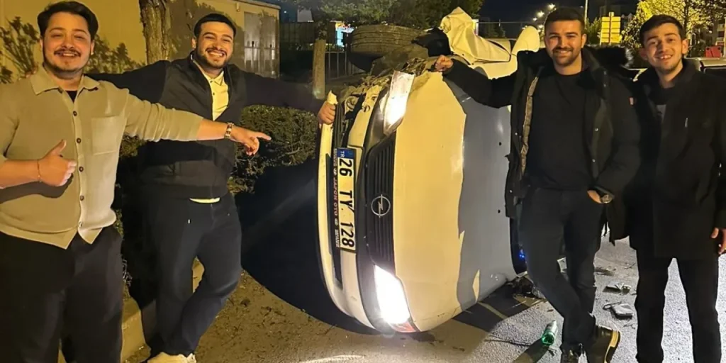 Da scena di incidente a studio: come un veicolo disteso è stato convertito in un luogo di lavoro