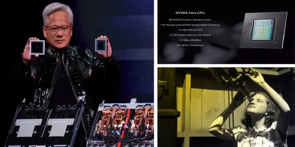 Nvidia lancia il chip Vera Rubin: cinque volte più potenza per l'intelligenza artificiale