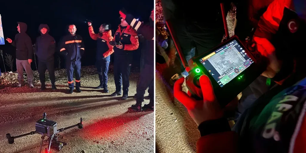 Coppia di 71 e 72 anni scomparsa a Akyazı: veicoli bloccati nella fitta fango