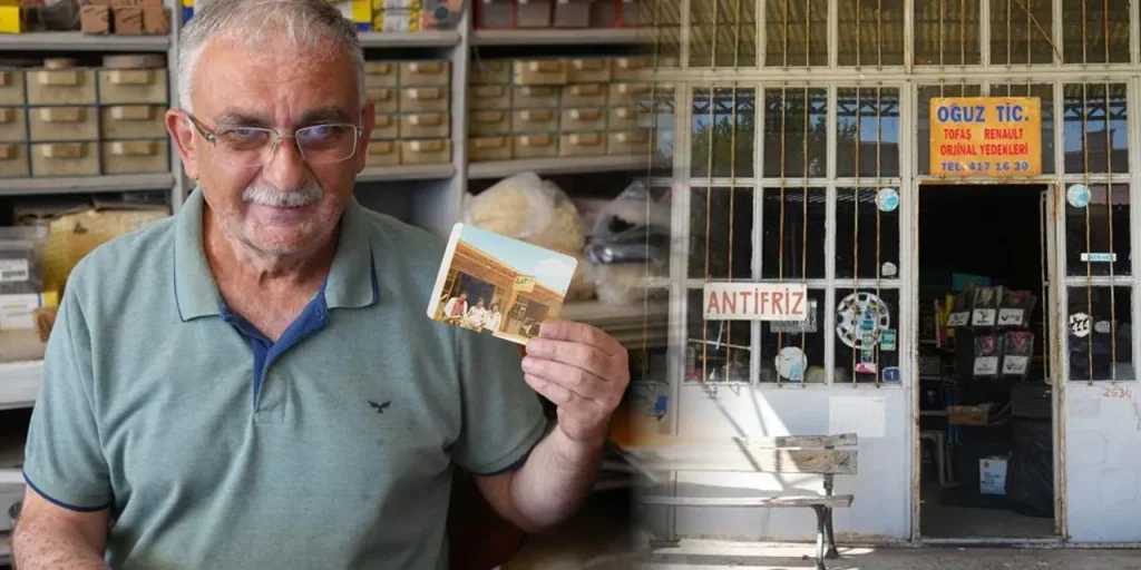 Oğuz Matracı: da apprendista a proprietario di un negozio di ricambi in 50 anni