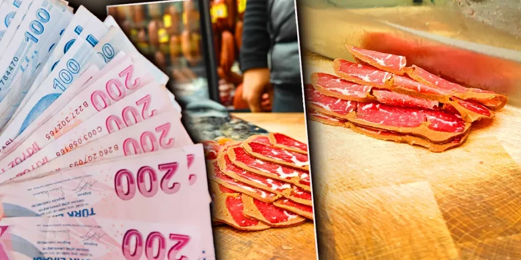 Domanda di pastırma e succhi cresce con l'inverno: prezzi partono da 1.600 lira