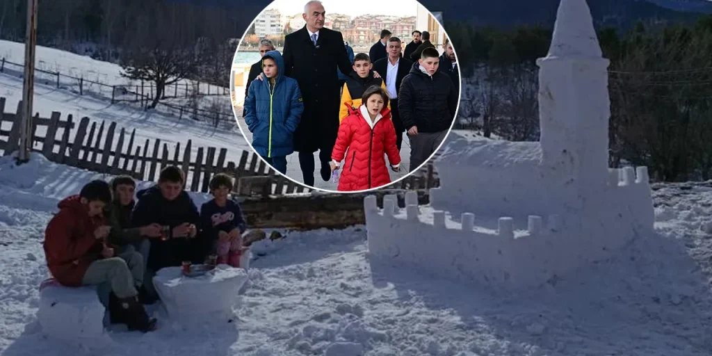 Bambini di Kızılelma trasformano la fantasia in realtà visitando la Torre di Kız